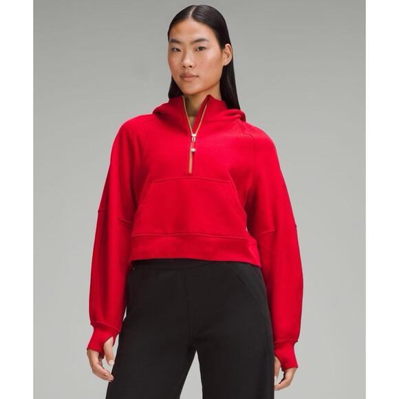 Lululemon Women’s Scuba Oversized Fleece Half Zip Lunar New Year Sz M/L - Picture 1 of 8